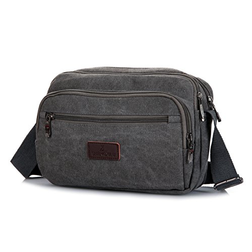 Paquet de vague coréenne en toile de sacoche pour homme pour en finir avec les poches pleines
