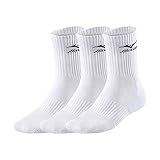 Mizuno Training 3P Socken Unisex, White, S