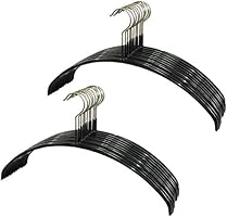 MAWA すべり落ちないマワハンガー 人体ハンガー 20本組 116066 ブラック 40×22×1cm 3120