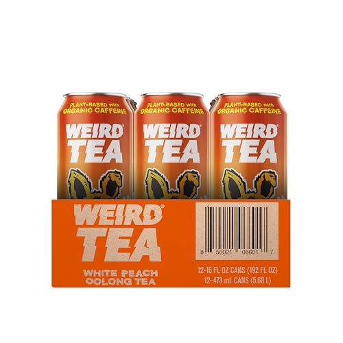 Weird Drink Weird Organic White Peach Oolong Tea - Functional Beverage, Organic, Gluten-Free, Vegan thumb #9