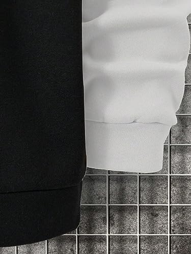 Floerns Men's Casual Colorblock Long Sleeve Sweatshirt Thermal Pullover Tops3