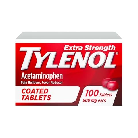 Tylenol Extra Strength Coated Tablets, 100 ct Cover