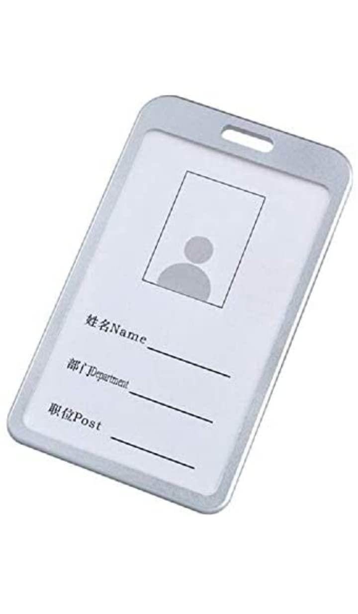 Buy id Card Holder for Office,id Card Holder for Women,Silver id Card