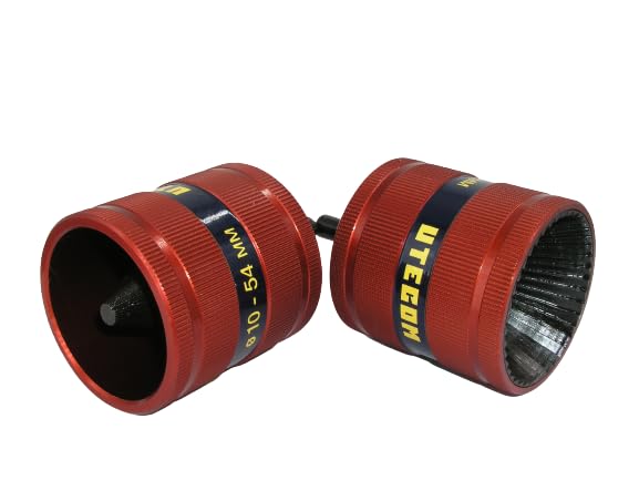 Spelafili Elettricista Sbavatore Universale UTECOM In Alluminio Per Tubi 10-54 Mm - Acciaio Inox, Rame, Plastica Sbavatore Alluminio Acciaio Temprato - 4