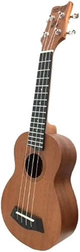 UKULELE SOPRANO ACí STICO EM SAPELE NATURAL FOSCO MARCA MAHINA MODELO MA 21-K # MA 21K - NF
