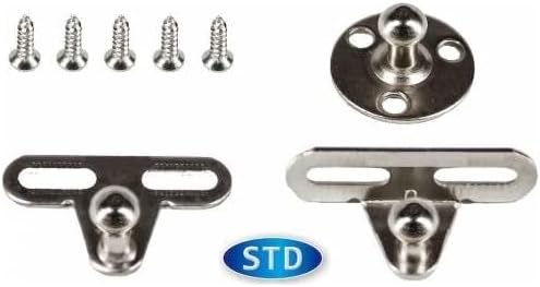 STD Dolap Kapak Gazlı Amortisörü Pistonu Mutfak Dolabı Kapağı Hidroliği 27cm (2, 80N)