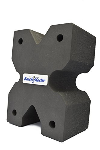 Benchmaster Weapon Rack Xblock Bmwrxblk Rest Gun Bench Shooting, Grey, 7.8 #TOP7