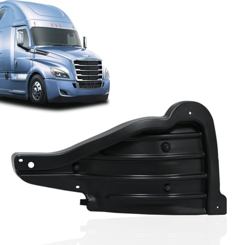 Image of Cab Splash Shield /Guard Freightliner Cascadia 2018-2024，Fender Black Color Drive Left