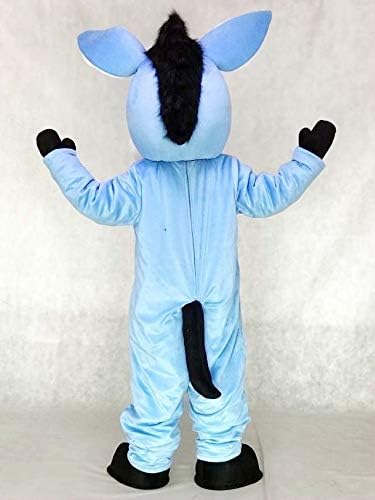 Blue Donkey Mascot Costumes Animal