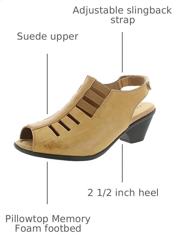Image of Comfortiva womens Faye ShoesHeeled Sandal