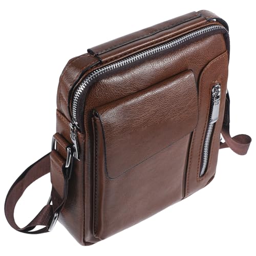Bolso bandolera de piel PU Levemolo: correa ajustable y estructura resistente para el día a día