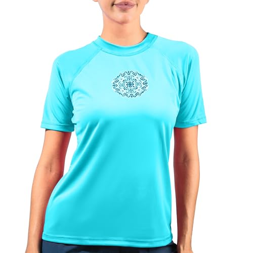 Kanu Surf Damen Rashguard Shirt – Mit LSF 50+, Schnell Trocknend, Bequem & Locker – Für Strand, Pool Und Sport