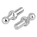 X AUTOHAUX Universal Car 10mm M8 Gas Strut Ball Stud for Gas Spring Lift Support 2 Pcs
