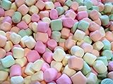 Fruit Flavored Mini Marshmallows - 10 oz of Assorted Orange Lemon Strawberry Lime Fresh Delicious Colorful Marshmallows