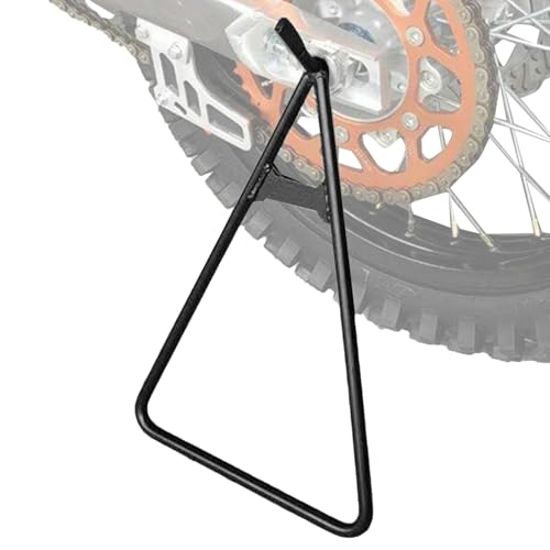 Béquille de moto en acier avec support triangulaire de haute stabilité