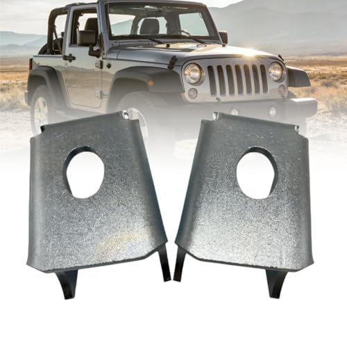 1 Pair of Weld-On Front HD Lower Control Arm Bracket fit for 2007-2018 Jeep Wrangler JK JKU JK4412