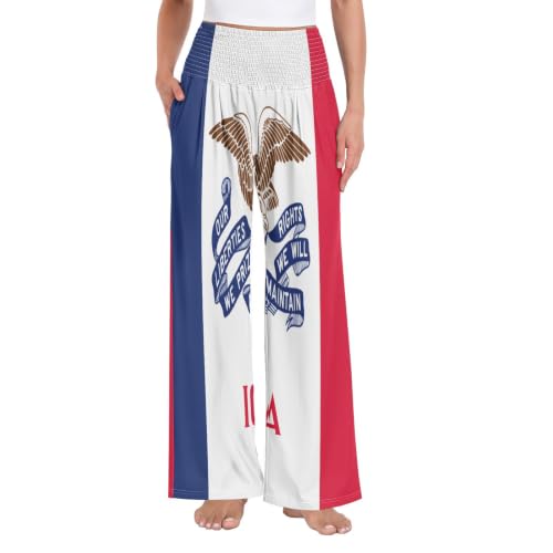 Pantalon Palazzo extensible Iowa contre l'inconfort des vêtements serrés