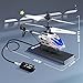 DEERC Remote Control Helicopter, 3.5 CH Altitude Hold RC Helicopters w/Gyro for Beginner, 2 Shells LED Light One Key Take Off/Landing, 2.4GHz Aircraft Indoor Flying Toy for Kids Boys Girls