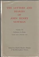 The Letters and Diaries of John Henry Newman Volume XI Littlemore to Rome October 1845 to December 1846 B008TNDMKK Book Cover