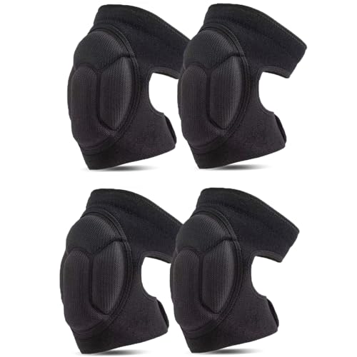 Lalpuria Knee Pads for Women Men Gardening Cleaning Floors Work Kneepads Rodilleras de Trabajo Anti Slip Extra Thick EVA Foam Padding Adjustable Knee Protection Protector Kneeling Workout Dance Work