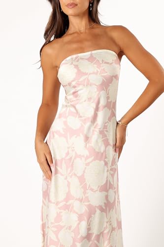 Image of Petal & Pup Women's Gemma Strapless Maxi Dress