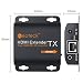 Neoteck HDMI Extensor 60m HDMI Repetidor con 2 Puertos HDMI Extender Loop...