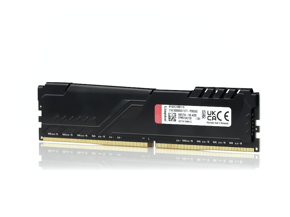 Kingston FURY Beast 16 GB 3200 MHz DDR4 CL16 Desktop Memory Single