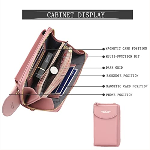 Decorative items Wallet women Diagonal PU multifunctional mobile phone clutch bag Ladies purse large capacity travel card holder passport cover Wallet for women Wallet Womens wallets Wallets Min4