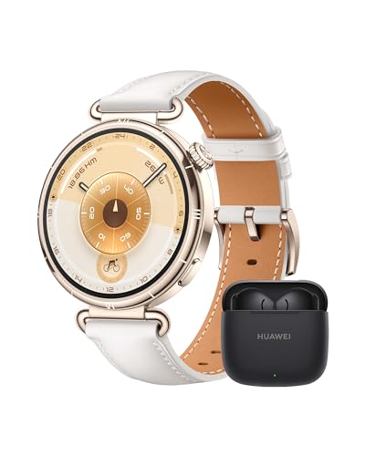 HUAWEI Watch GT 6 GPS 41mm White Smartwatch + FreeBuds SE 3 Black...