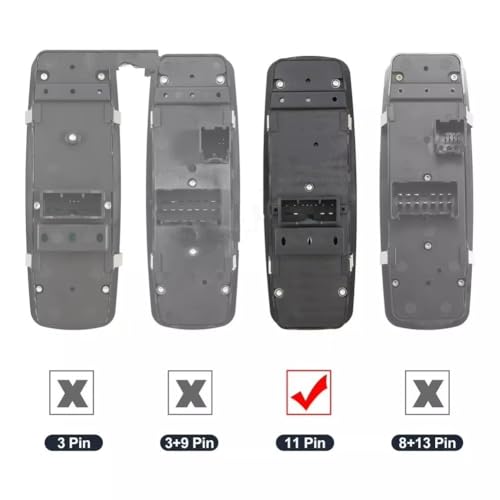Interrupteur commande leve vitre pour reparer les vitres electriques Jeep Cherokee - 4