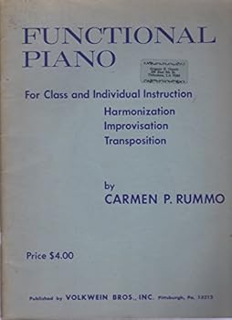 Unknown Binding Functional piano,: For class individual instruction, Book