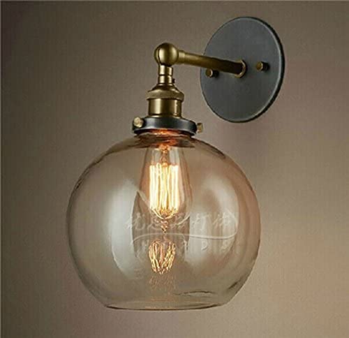 Apliques de pared industrial loft con interruptor para decorar tu barra de bar o cocina