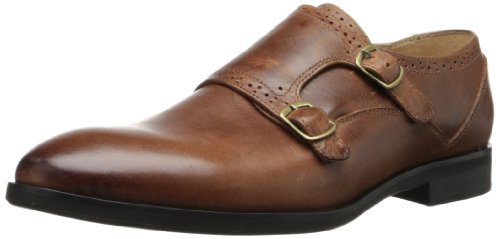 JD Fisk Men's Marc Monk Strap Synthetic Flat