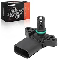 Frankberg Saugrohrdrucksensor Kompatibel mit Golf IV 1J1 1997-2005 Saugrohrsensor Polo 9N 2001-2009 Ladedruckgeber A4 8E2 B6 2002-2004 Fabia II 542 2006-2014 Octavi.a I 1998-2010 Replace# 036906051
