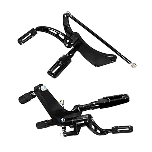 バイク ステップペダル 2018-2024年式FXBB用ストリート用ボブ用ソフテイル用ロー用ライダー用FXLR用ポリッシュビレットアルミフォワードコントロールフットキット