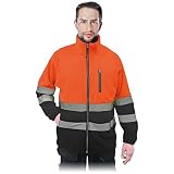 REIS Warnschutz Fleecejacke POLSTRIP S-XXXL Warnschutzjacke Warnjacke Schutzjacke NEU Größe XXXL