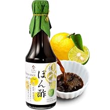 chaganju Ponzu Sauce yuzu blend Dressing Japanese Handmade, No chemical seasonings Non-GMO, Natural brewing, Ponzu and Soy Sauce, 300ml 10.14floz
