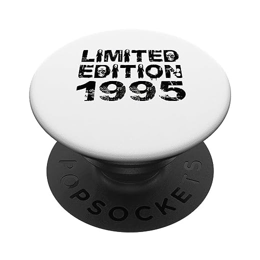Edición limitada 1995 Cumpleaños 1995 Edición Cumpleaños PopSockets PopGrip Intercambiable