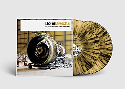 Boris Brejcha - DIE MASCHINEN SIND GESTRANDET (GOLD SPLATTER 2LP) [Vinyl LP]