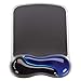Kensington 62401 Alfombrilla de Ratón Ergonómica con Reposamuñecas Gel Dúo, Para Ratón Láser y Óptico, Alfombrilla Antideslizante con Gel, Azul