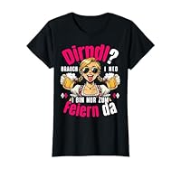 Passend für Oktoberfest Outfit Damen Trachtenshirt Trachten T-Shirt