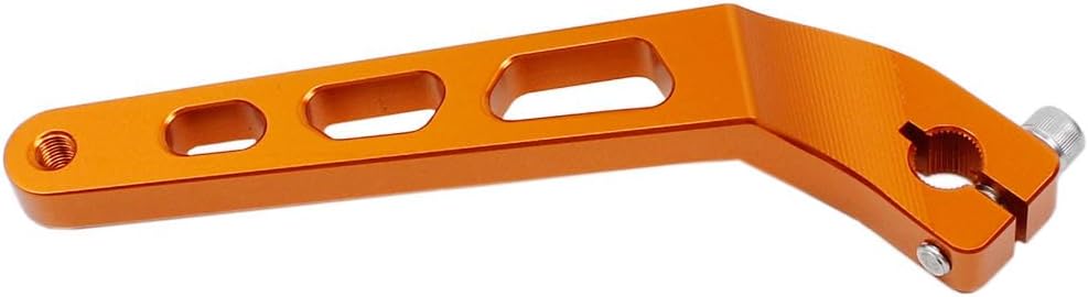 Power James Orange Aluminum Clutch Shift Lever Shifter for Harley Davidson 09-17 Dyna, 18-24 FLDE, FLFB, FLSL, FLSB, FXBRS