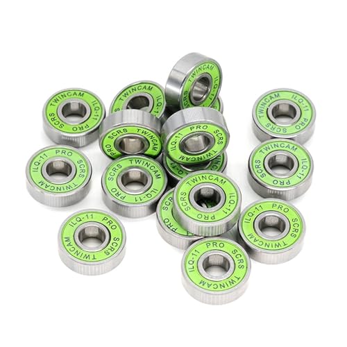 Roulement ILQ-11 608 RS vert anti poussière pour réparer des roues de longboard