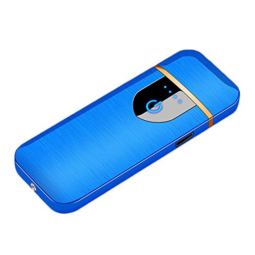 Briquet électrique à arc rechargeable USB avec écran tactile et indicateur de batterie