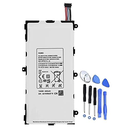 T4000E AAaD429oS / 7-B Batería de Repuesto para Mesa para Samsung Galaxy Tab 3 7.0 "Pulgadas SM-T210 T211 T210R T217 T217S LT02 AA1K912uS / 7-B T2105 P3200 1588-7285 (3.7V 14.8Wh)