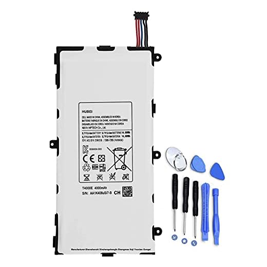 T4000E AAaD429oS / 7-B Batería de Repuesto para Mesa para Samsung Galaxy Tab 3 7.0 "Pulgadas SM-T210 T211 T210R T217 T217S LT02 AA1K912uS / 7-B T2105 P3200 1588-7285 (3.7V 14.8Wh)