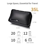 2-Pack 35L Overpack Bag with Pump, Oversized Vacuum Bag for Travel Carry On - Image 2