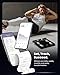 FITINDEX Smart Scale for Body Weight, Body Pod Scale [2026 Upgraded], 8-Electrode Body Composition Scale with BMI, Body Fat, Muscle Mass, Digital Bathroom Scale with Larger Platform, Bluetooth