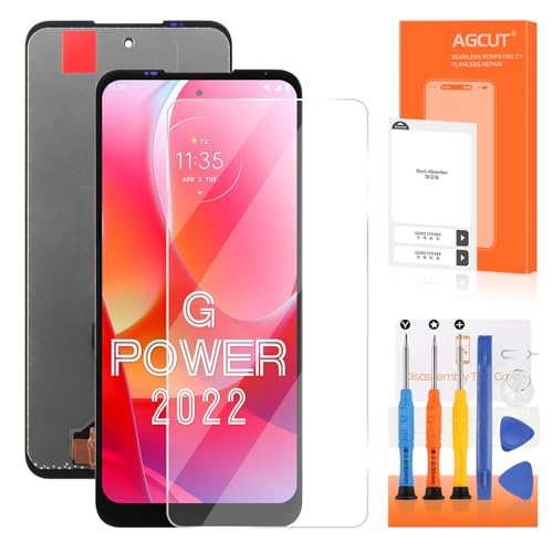 Image of AGCUT for Moto G Power 2022 Screen Replacement for Moto G Power 2022 LCD Display XT2165 XT2165-5 LCD Digitizer Touch Screen Assembly Repair Parts