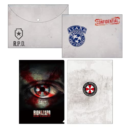 バイオハザード クリアファイル イーカプコン |カプコン花札 クリアファイル バイオハザード(クリア